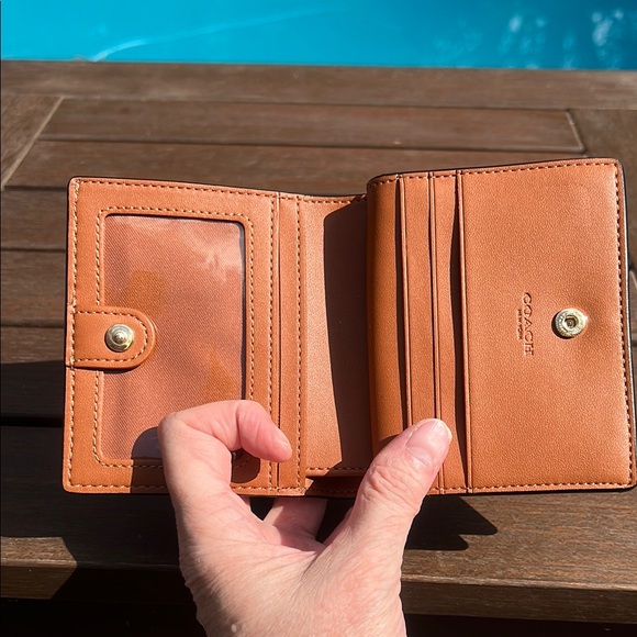 Coach Cosmic Snap Wallet with Rexy Print NWOT - Picture 5 of 8